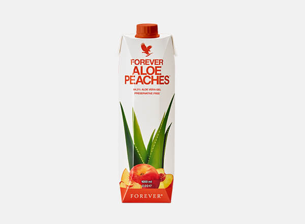 Forever Aloe Peaches Gel Aloe Cache